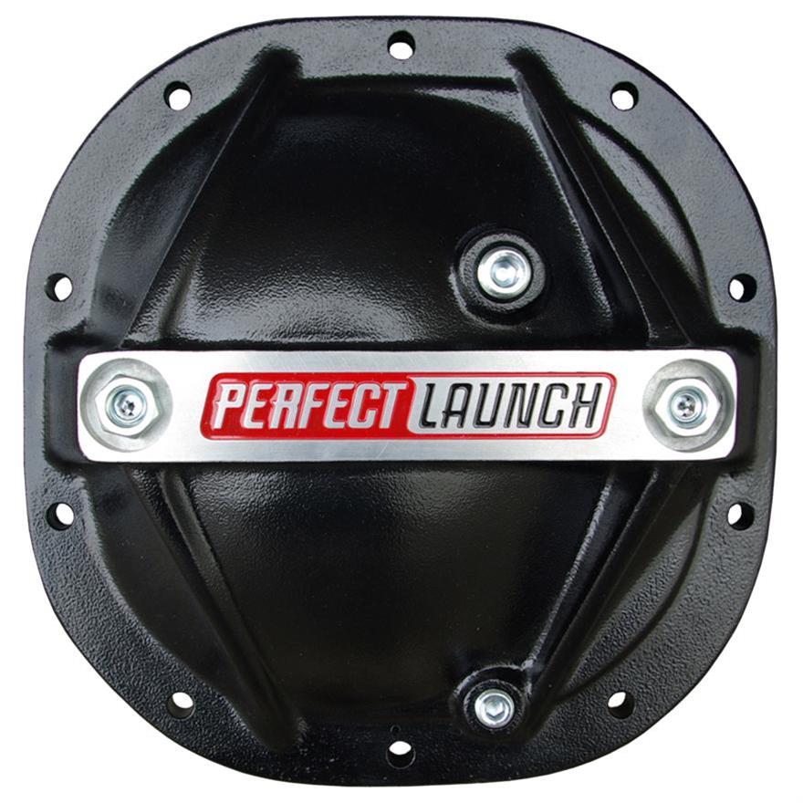 Proform Perfect Launch 10 Bolt Ford 8.8 Inch Differential Cover 69501 Cover, Cap Support, Aluminum, Black, Logo, Ford, in., Each thumbnail 2