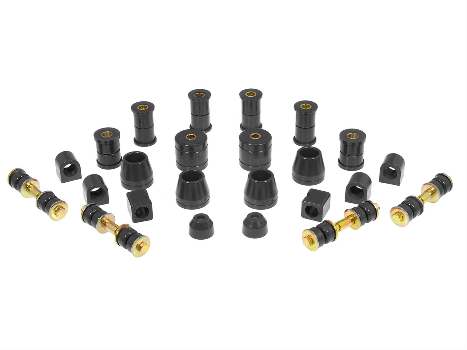 Prothane 88-91 Honda Civic Total Kit - Black
