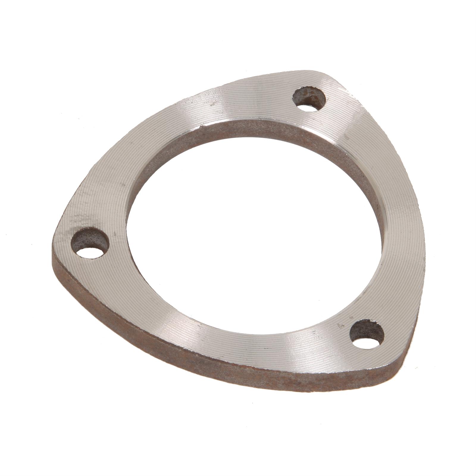 Pypes Collector Flanges HVF13S Header Flange, Stainless Steel, 3-Bolt, 3.00 in. Diameter Hole, .375 in. Thick, Each