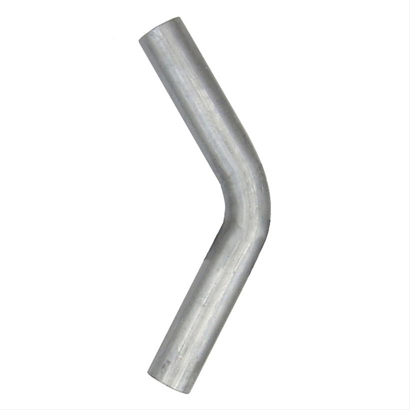 Pypes Exhaust Tubing Mandrel Bends 2.5 Inch 304 Stainless Steel Pipe PVM19S Tubing, 45 Degree, Bend, 2 1/2 in. Diameter, 16-Gauge, Steel, Each thumbnail 2