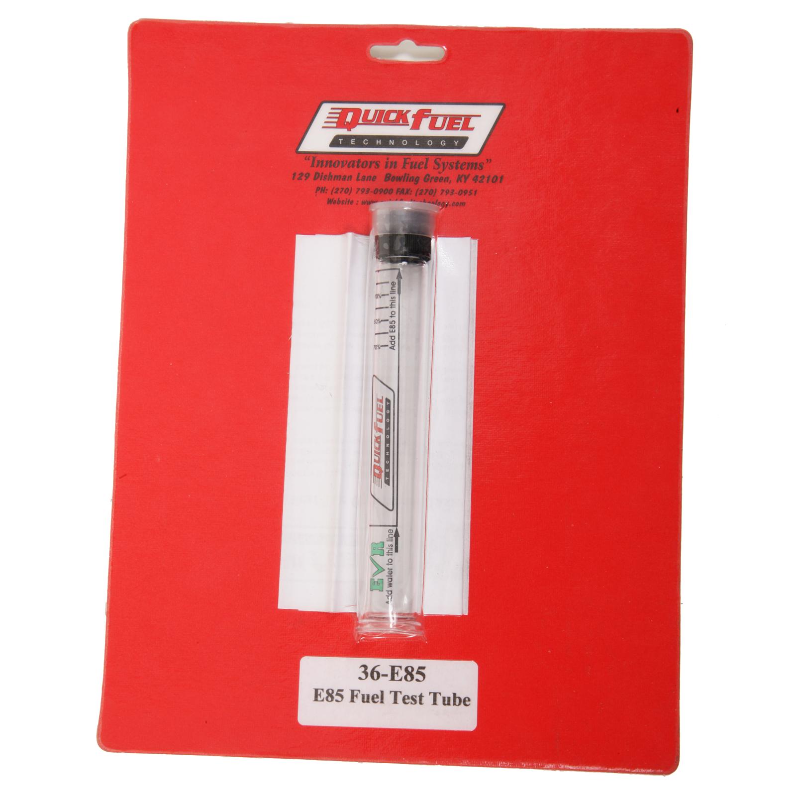 Quick Fuel Technology E-85 Fuel Sample Tester 36-E85QFT Quick Fuel Technology E-85 Fuel Sample Tester 36-E85QFT