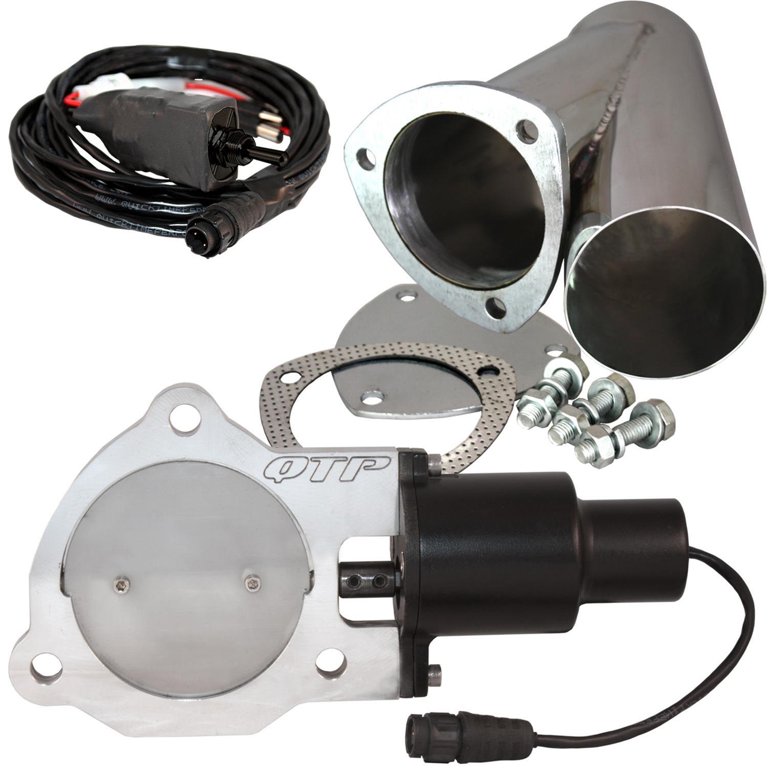 Quick Time Performance QTEC35CP Quick Time Performance Electric Exhaust