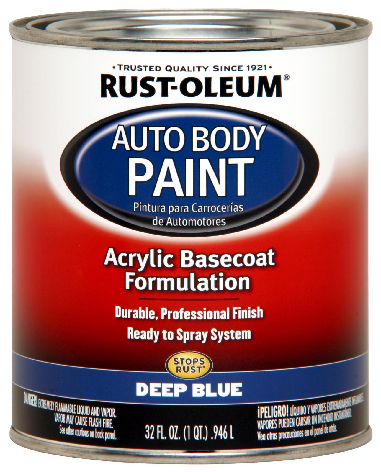 Rust Oleum Acrylic Auto Body Paint 253505 Free Shipping On Orders   RLL 253505 Xl 