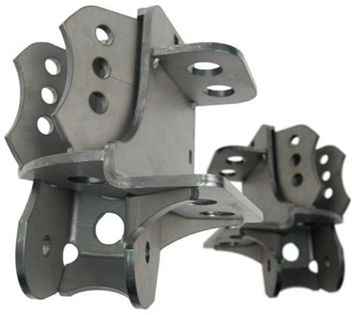 Artec Industries Adjustable Dual 4-Link Brackets BR1013 Chassis Tab, 4 Link Bracket, Steel , Natural, Pair thumbnail 2