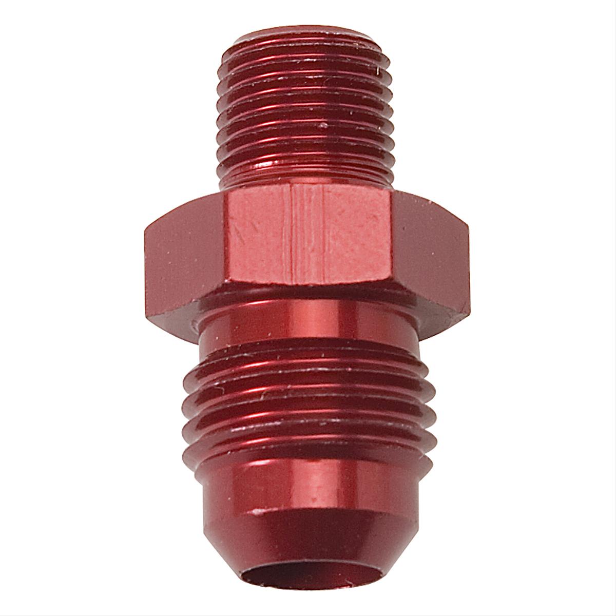 Russell Performance -6 AN MALE X 1/8in NPT MALE (Red) thumbnail 2