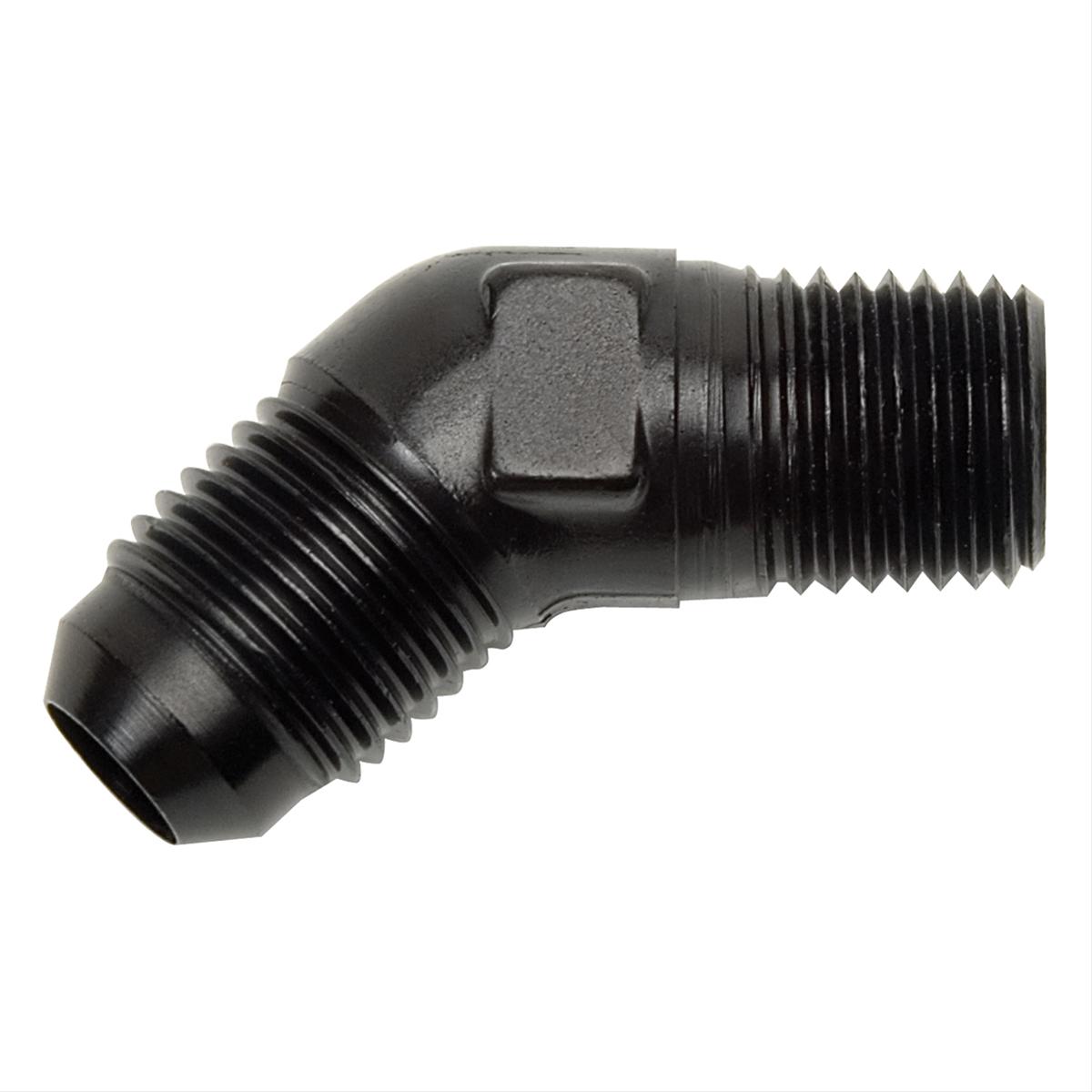 Russell Performance -4 AN to 1/8in NPT 45 Degree Flare to Pipe Adapter thumbnail 2