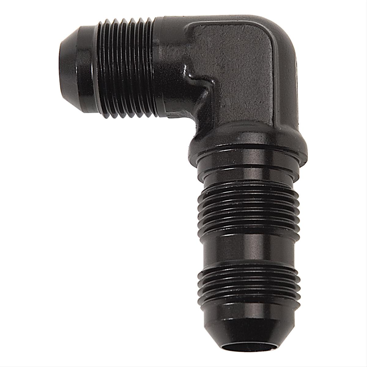 Russell Performance -8 AN 90 Degree Flare Bulkhead (Black) thumbnail 2