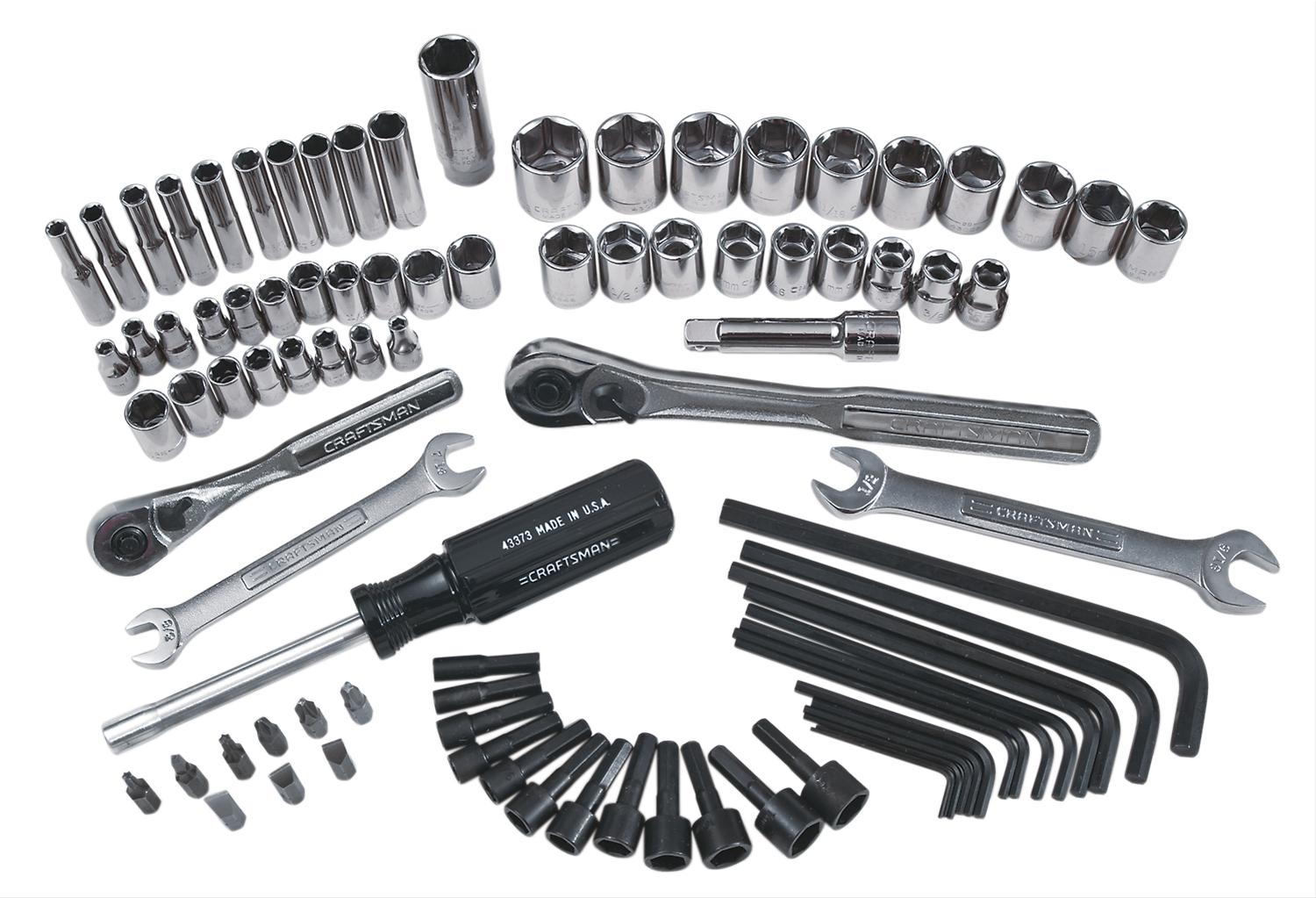 Craftsman 009 33095 Craftsman 95 Piece Mechanics Tool Sets Summit Racing