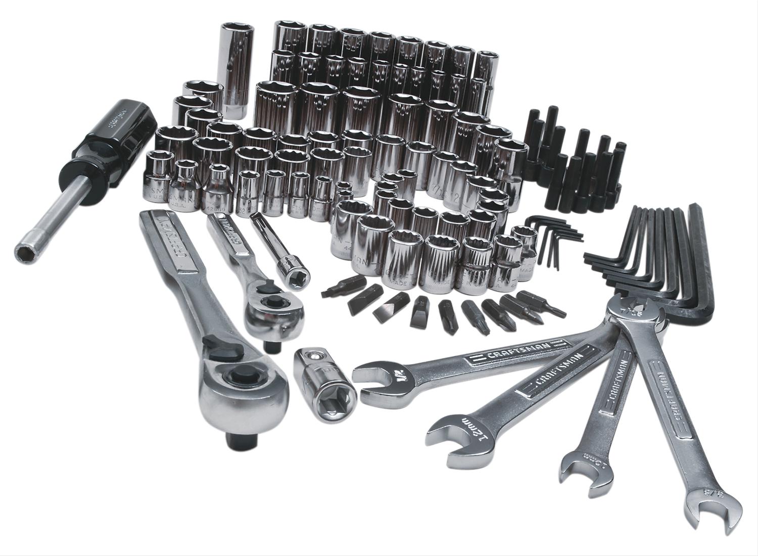 Craftsman 009 33117 Craftsman 117 Piece Mechanics Tool Sets Summit Racing