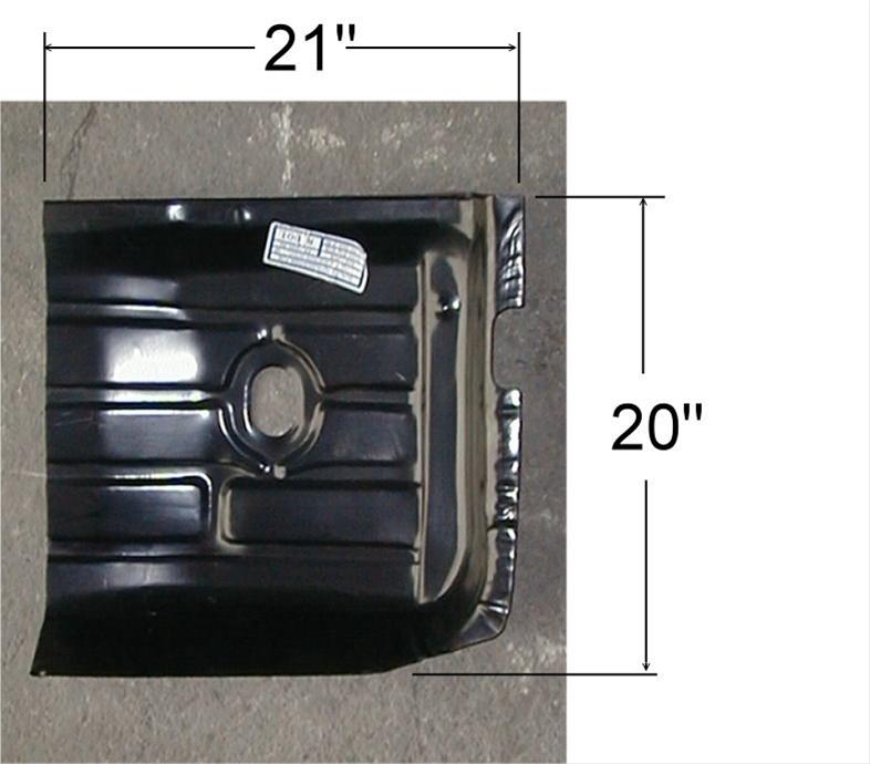 Pontiac Replacement Floor Pan for Chevrolet Rear Driver Side GMK402051067L