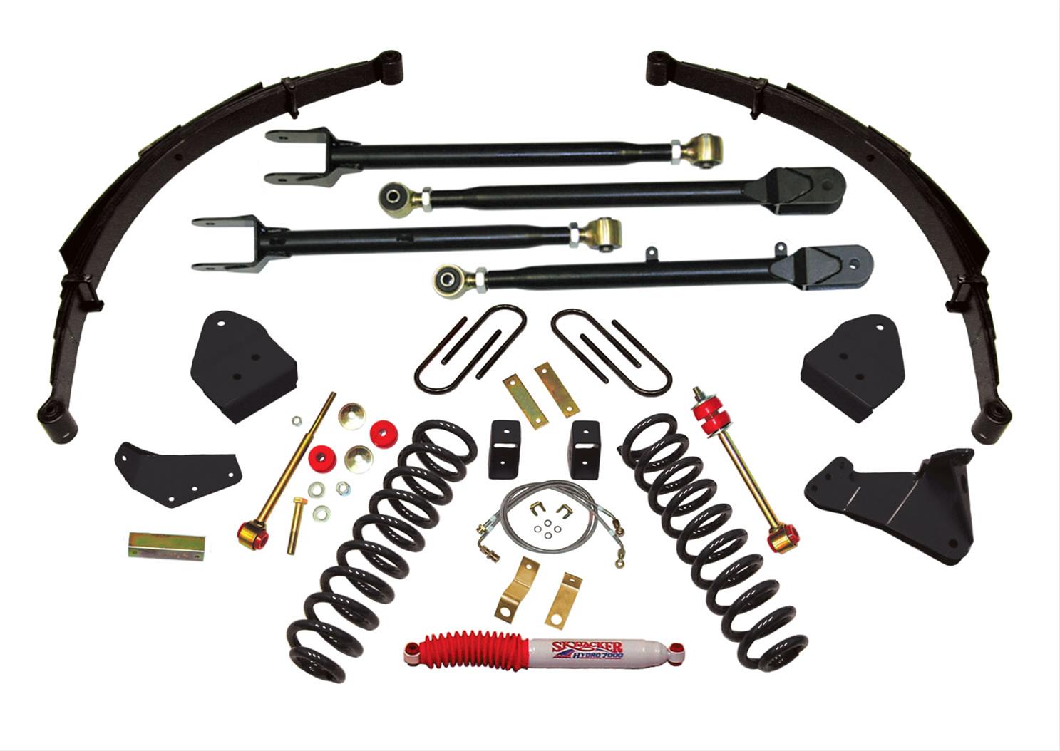 Skyjacker 6"SYS,05 F250 4WD/GAS W/LKS (1x skyF560, 2x skyFR96S, 1x skyF5651S, 1x skyF58484LU) thumbnail 2