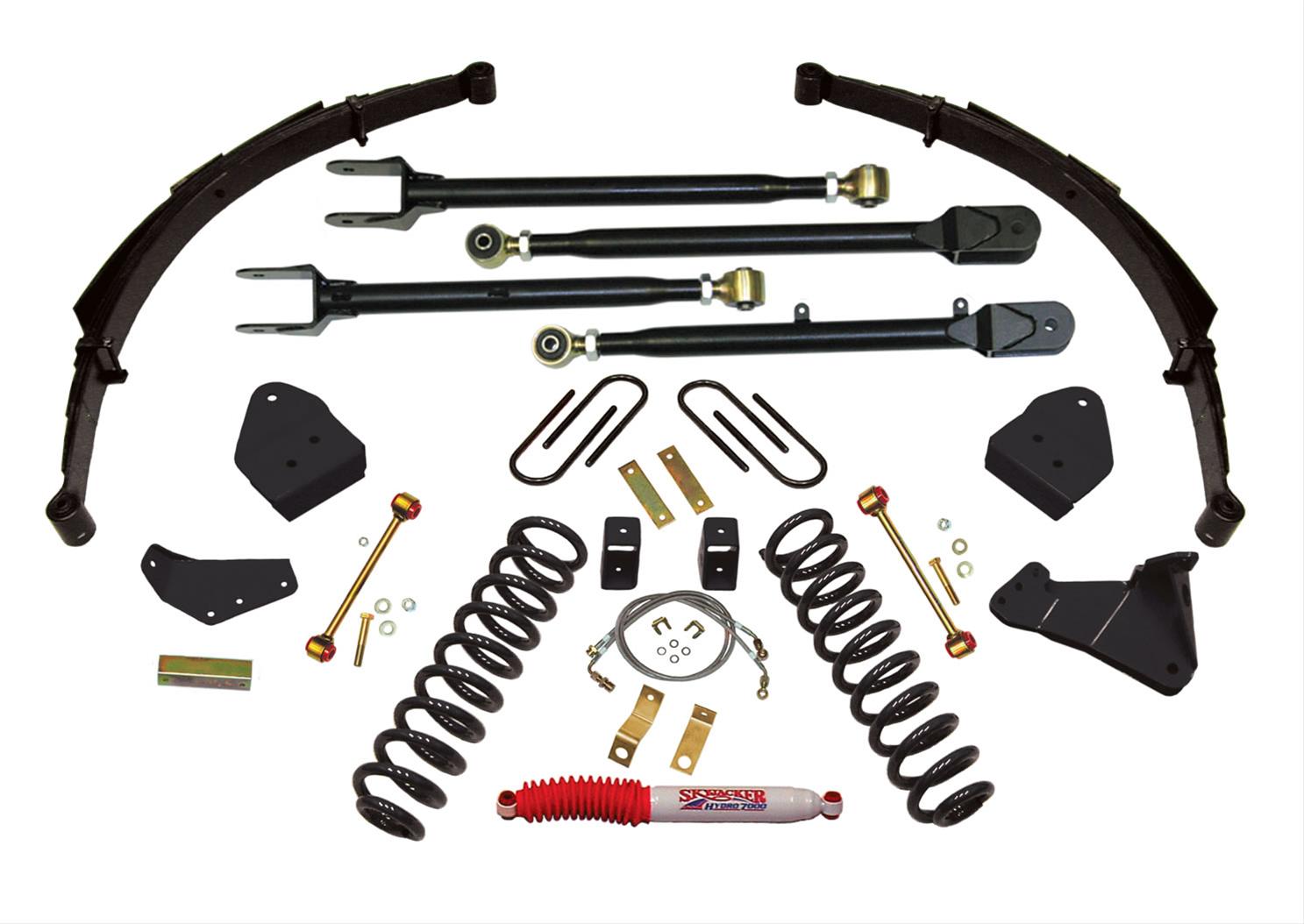 Skyjacker 6"SYS,08 F250 4WD/GAS W/LKS (1x skyF560, 2x skyFR86S, 1x skyF8651S, 1x skyF58484LU) thumbnail 2