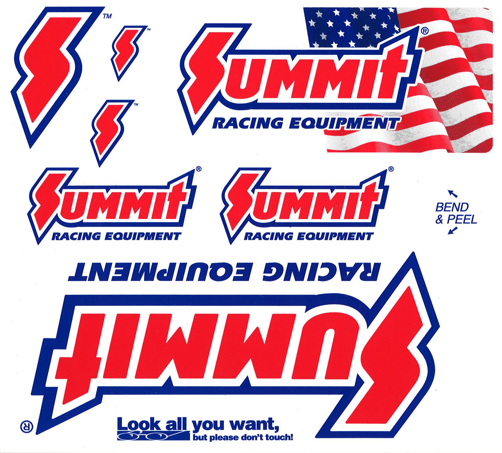 Summit Racing SUM16410 Summit Racing™ Decals Summit Racing