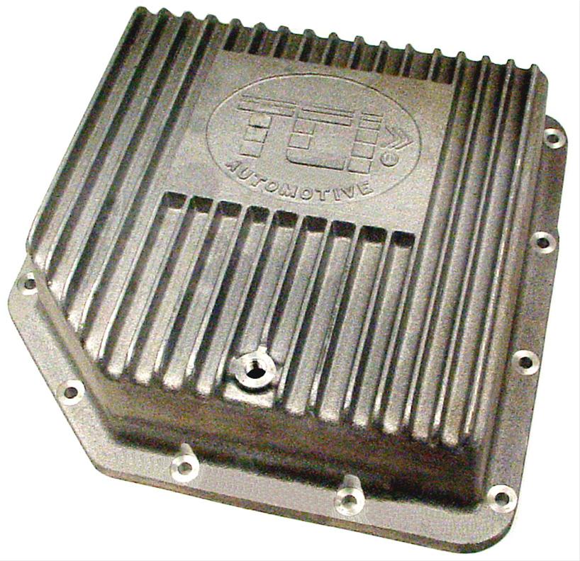 TCI Transmission Pans 328000 Automatic Pan, Deep, Aluminum, Natural, GM, TH350, Each