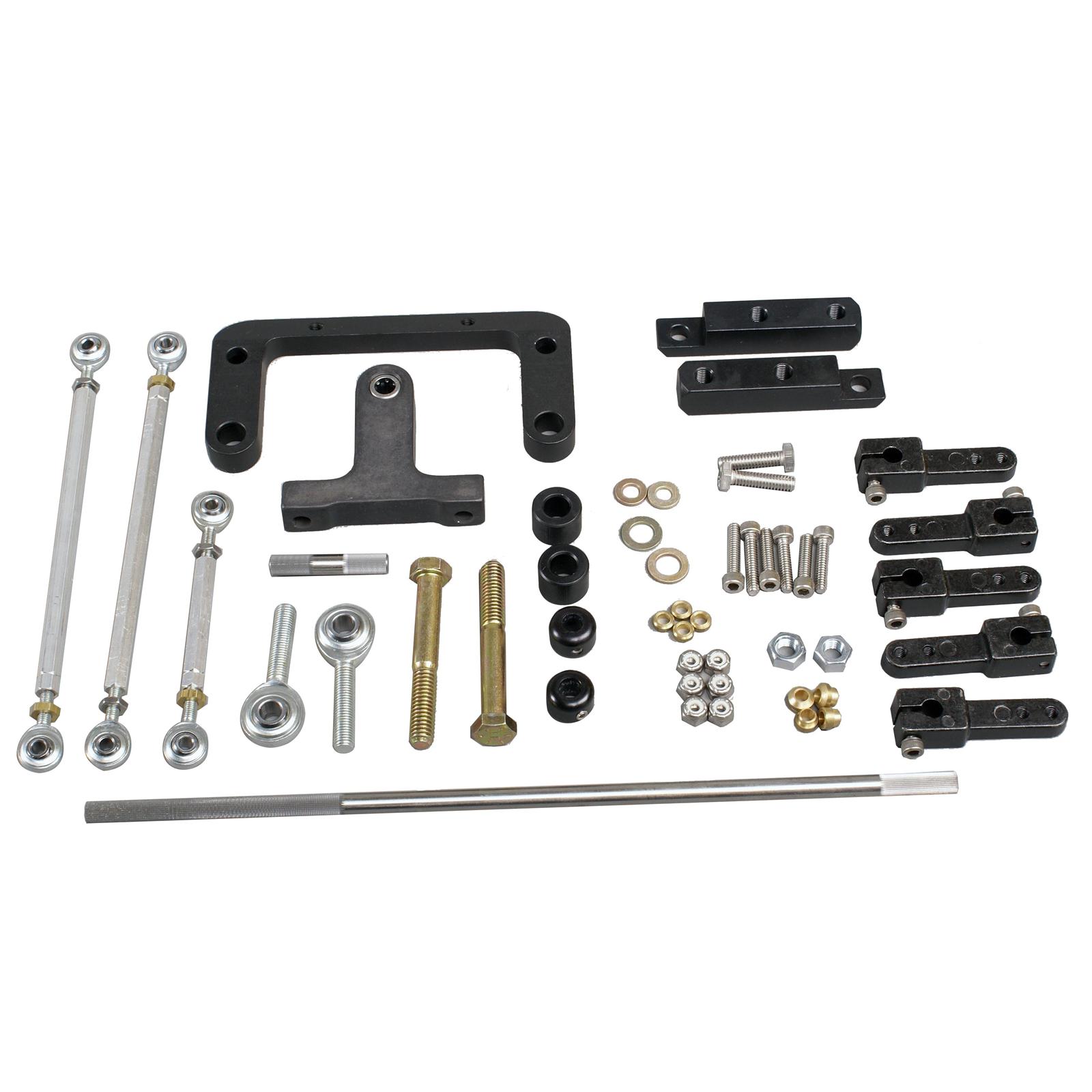 【とみー】ブローアウトキット他 Trick Flow Specialties TFS-54494140-LK Trick Flow® Dual Carburetor