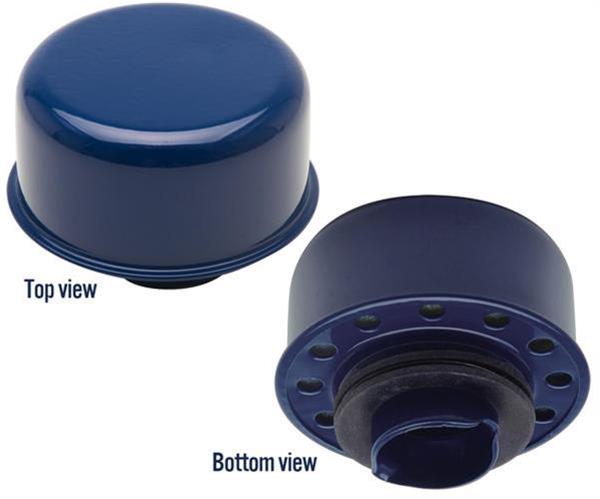 Trans-Dapt Performance PerfectMatch Valve Cover Breathers 8319 2 3/4" TWIST-IN BREATHER CAP- FORD BLUE POWDERCOAT