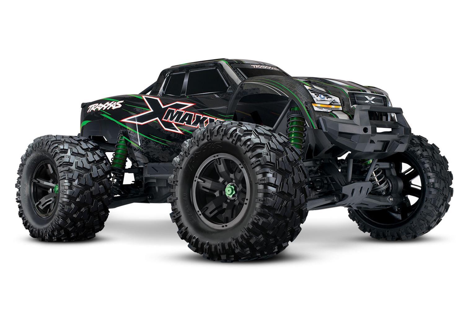 Traxxas 77086-4-GRN Traxxas X-Maxx 8s Monster Trucks | Summit Racing