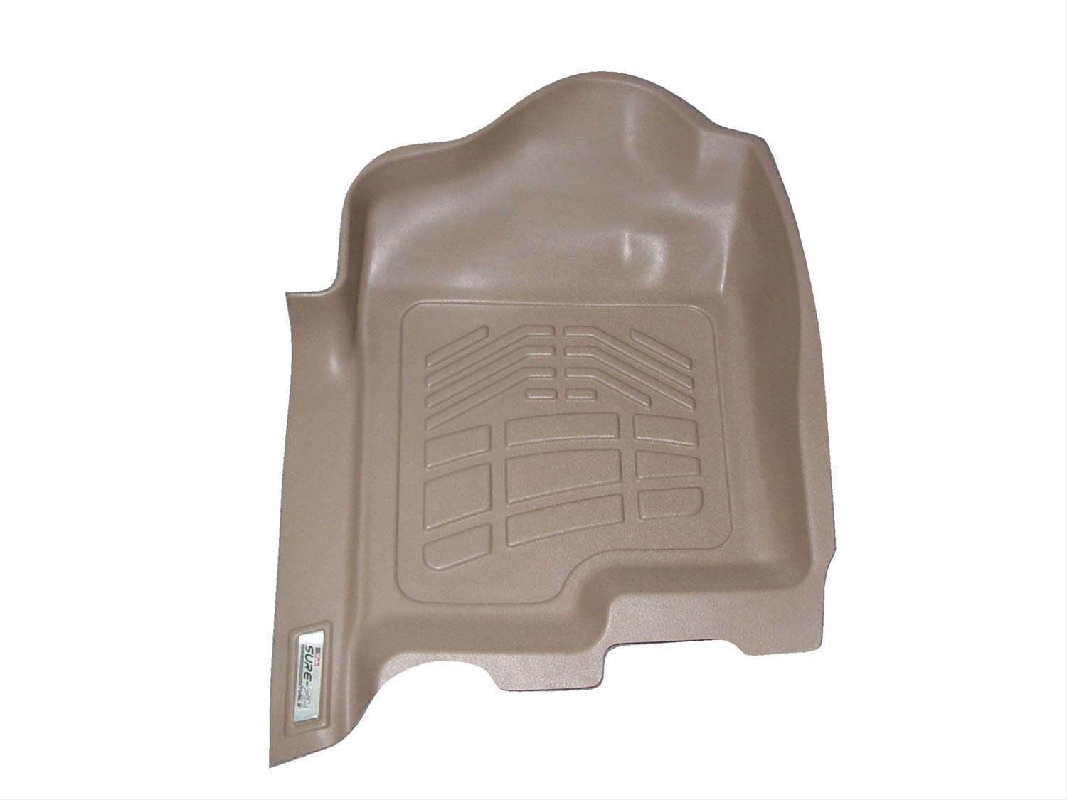 Westin Sure-Fit Floor Liners 72-130001 Mats, Sure-Fit, Front Seat, Plastic, Tan, Cadillac, Chevy, GMC, Pair thumbnail 2