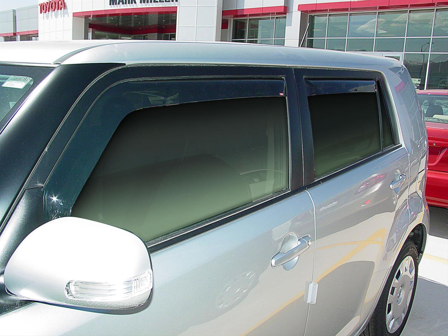 Westin In-Channel Wind Deflectors 72-88421 Deflectors, In-Channel, Acrylic, Smoke, Scion, Set of 4 thumbnail 2