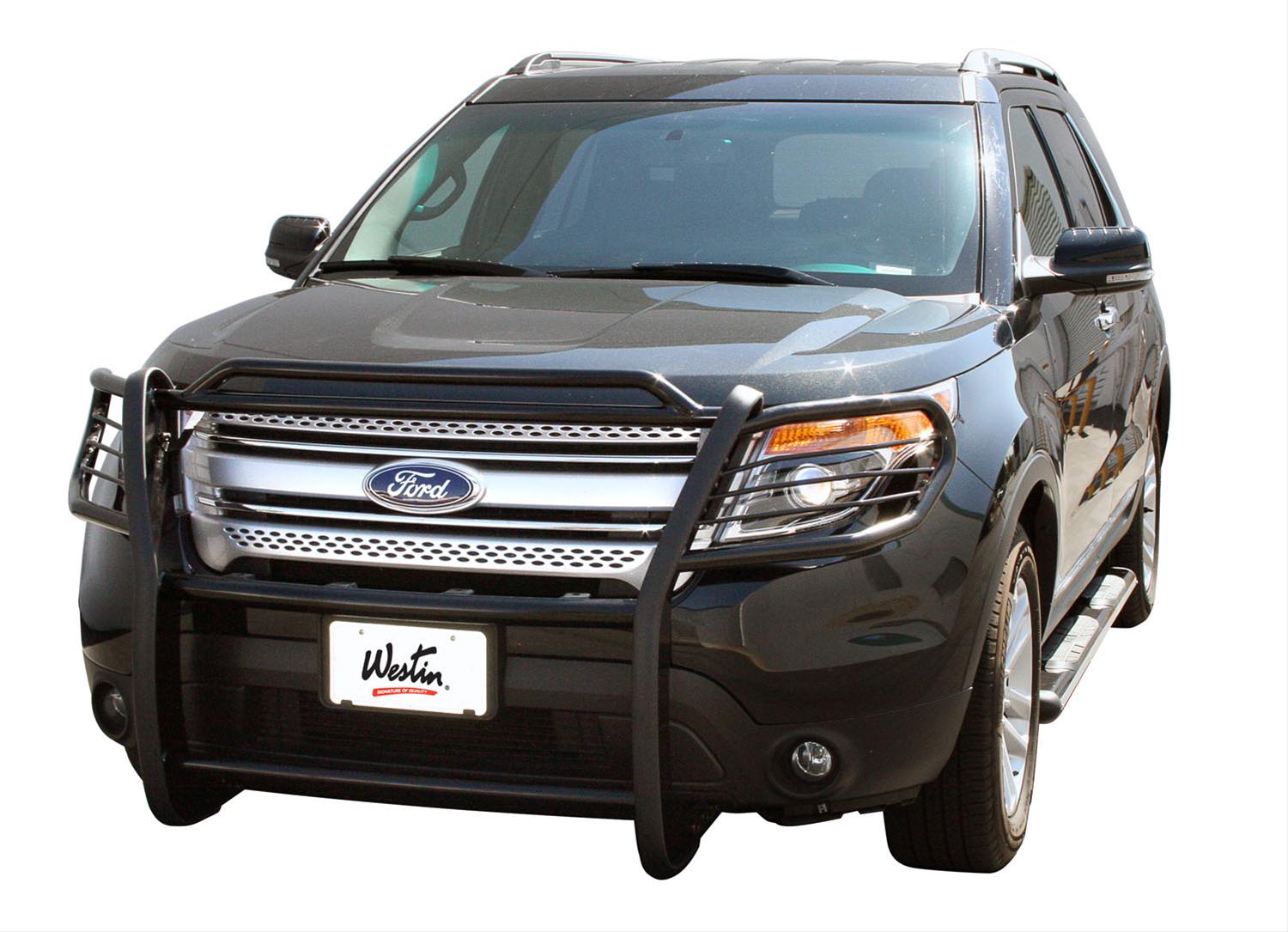 Westin 2011-2018 Ford Explorer 4dr Premier Oval Nerf Step Bar Mount Kit - Black thumbnail 2
