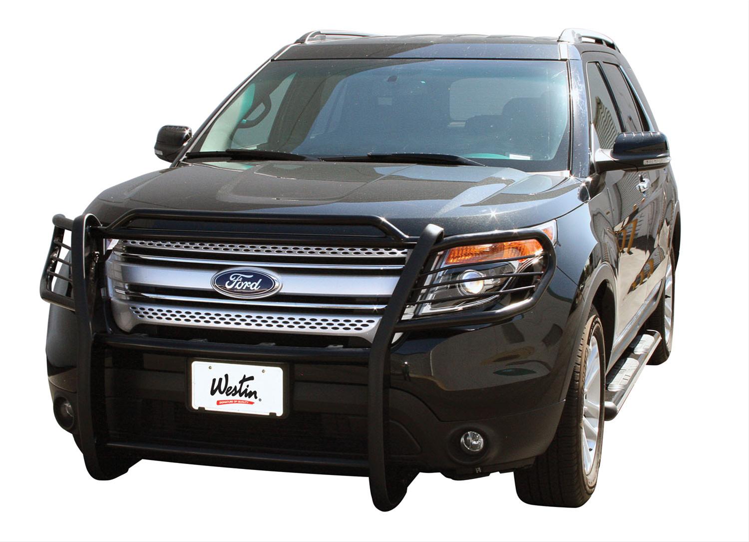 Westin 2011-2015 Ford Explorer Sportsman Grille Guard - Black thumbnail 2