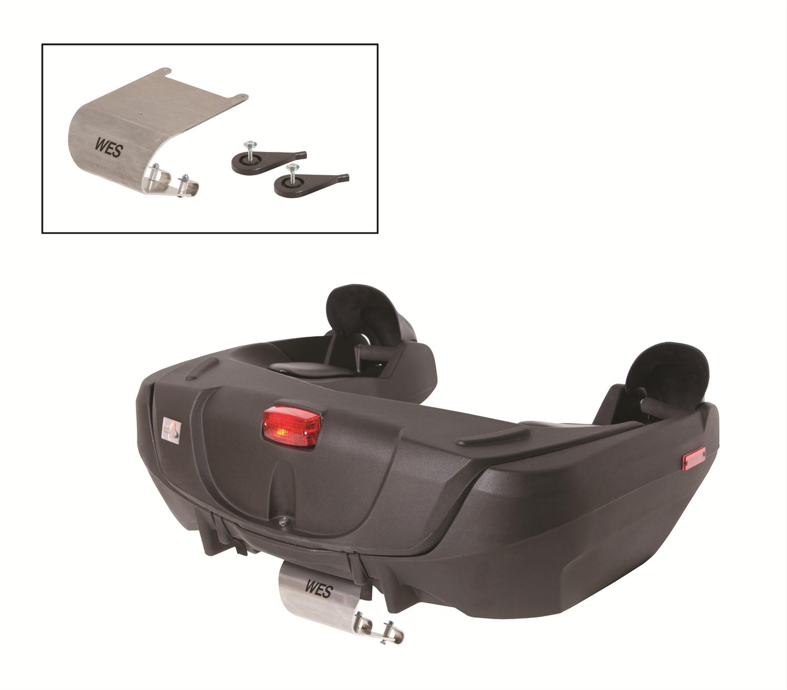Wes Industries 1220030 Wes Touring Polaris EPS Standard Rear Cargo Box