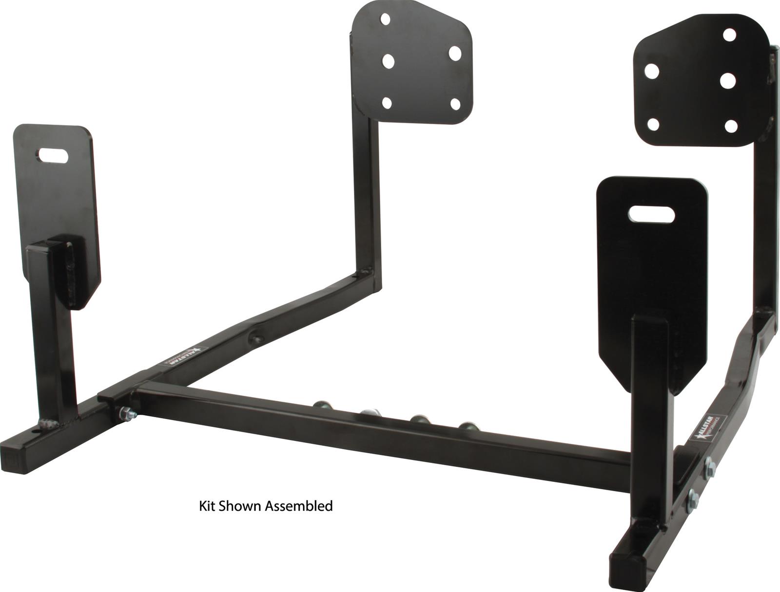 Allstar Performance Engine Cradles ALL10159 Cradle, 14-gauge Steel, Black Powdercoated, Small Block Chevy, Each