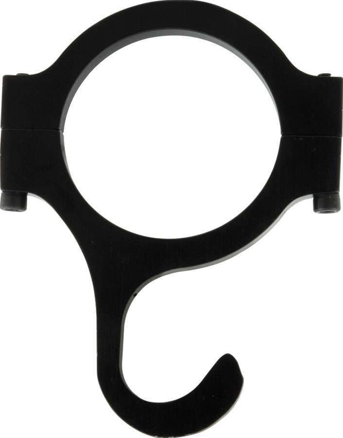 Allstar Performance Helmet Hooks ALL10229 Hook, Aluminum, Black Anodized, Clamp-On, 1 3/4 in. Tubing, Each