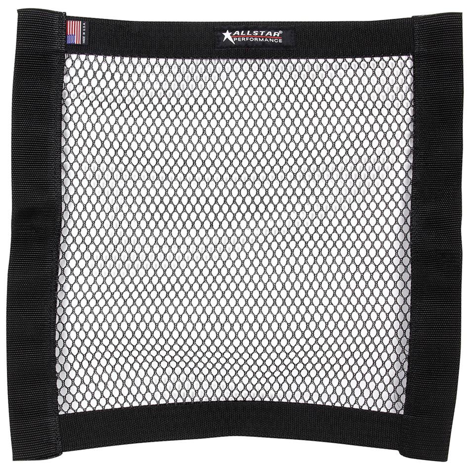 Allstar Performance Window Nets and Guards ALL10294 Net, Mesh Net Black Rectangle 18 in x 18 in Non-SFI