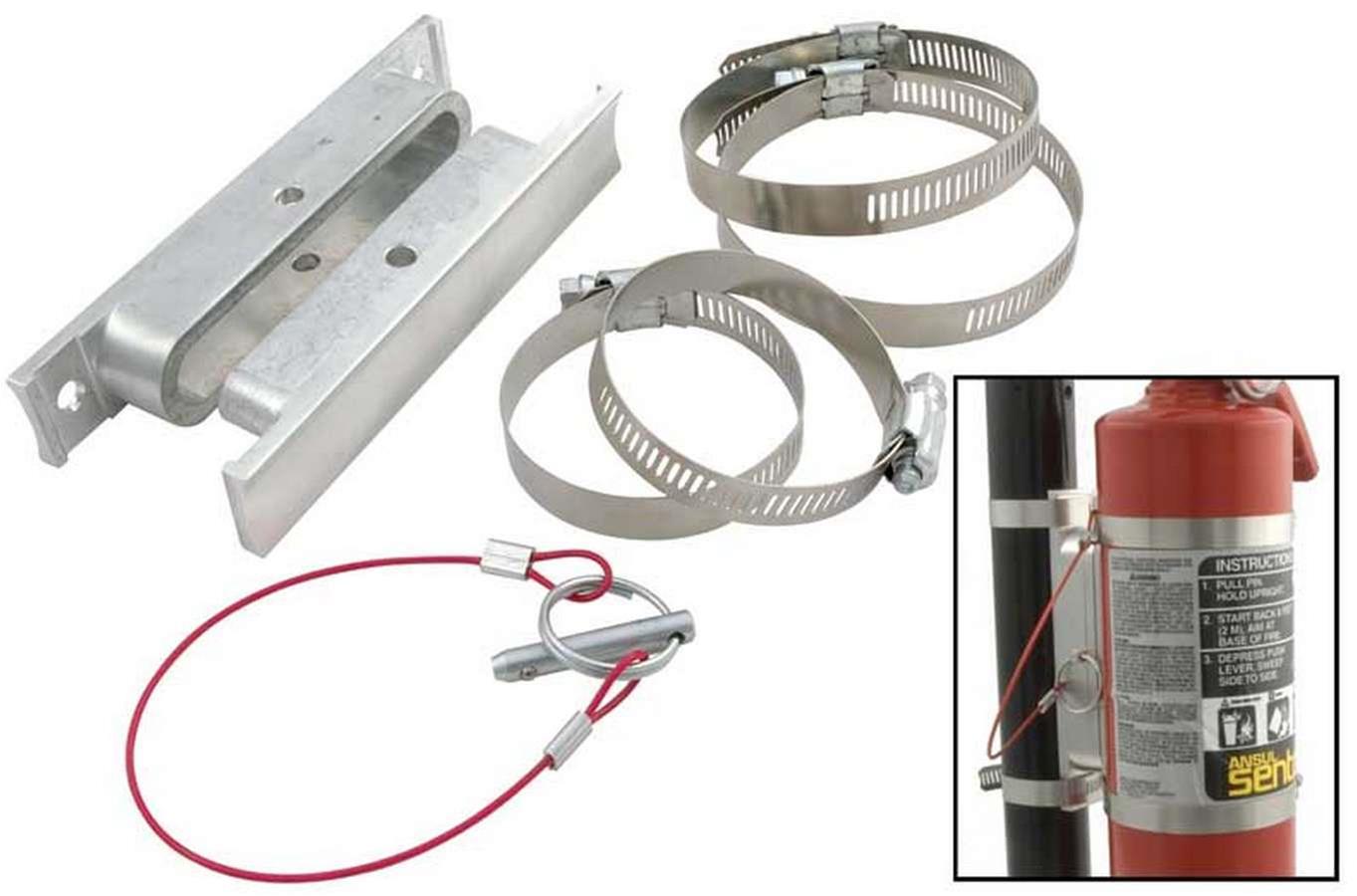 Allstar Quick Release Fire Extinguisher Bracket Allstar Quick Release Fire Extinguisher Bracket