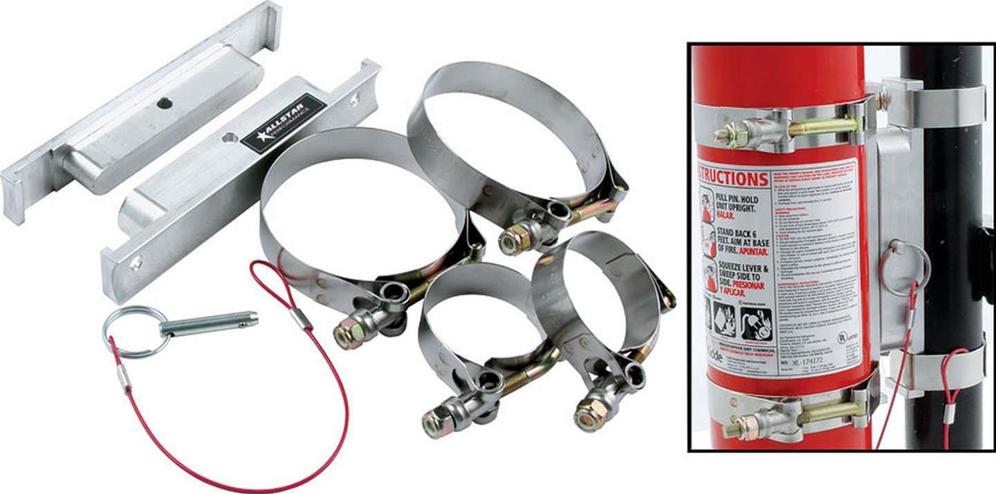 Allstar Quick Release Fire Extinguisher Bracket Allstar Quick Release Fire Extinguisher Bracket