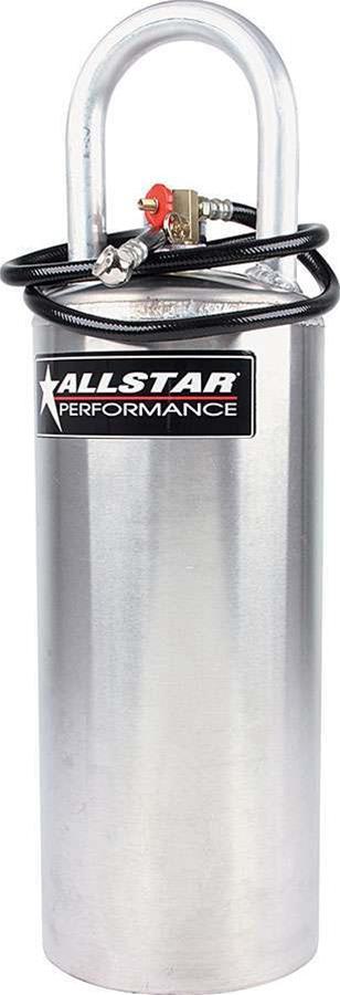 Allstar Performance 2.8 Gallon Air Tank ALL10532 Tank, Vertical, 2.75 Gallons Volume, Aluminum, Polished, Each