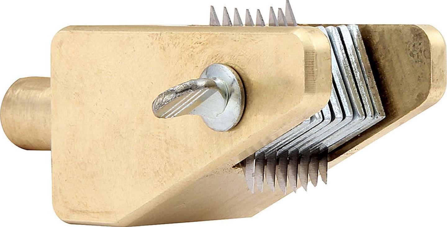 Allstar Performance Tire Siper Heads ALL10540 Head, Manual, 8-Blade, Brass, Blades Sold Separately, Each