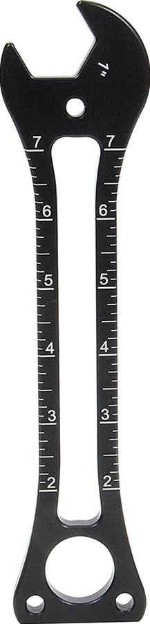 Allstar Performance Wheelie Bar Wheel Wrenches ALL11197 Wrench, Adjusting, 1 in. Size, Open End, 9 in. Length, Aluminum, Blue Anodized, Each