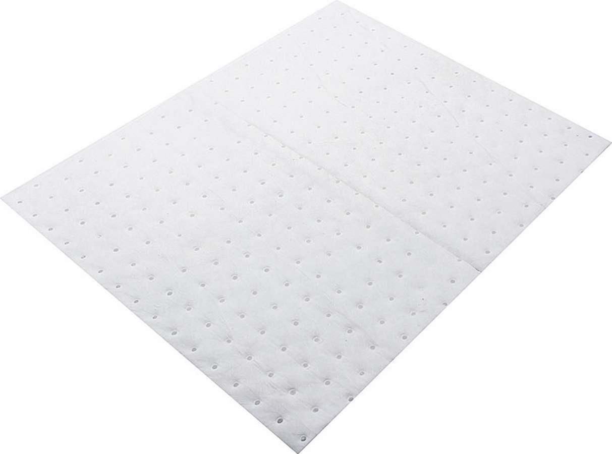 Allstar Performance Absorbent Mats ALL12033 mat, sheets, 10 in. x 15 in., pack of 100, use with oil only.