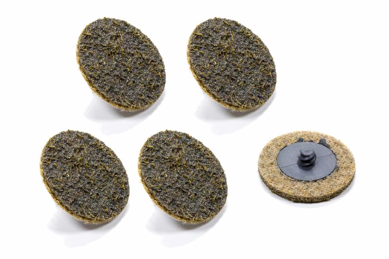 Allstar Performance Twist Lock Cleaning Discs ALL12101 Discs, Coarse, Round, 2 in. Diameter, Lock, Set of 5