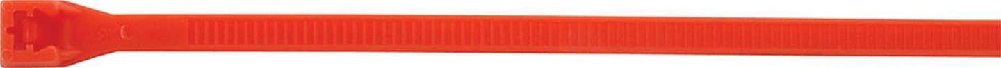 Allstar Performance Nylon Tie Wraps ALL14127 Zip Ties, Wire Ties, Nylon, Red, 14.250 in. Length, Set of 100