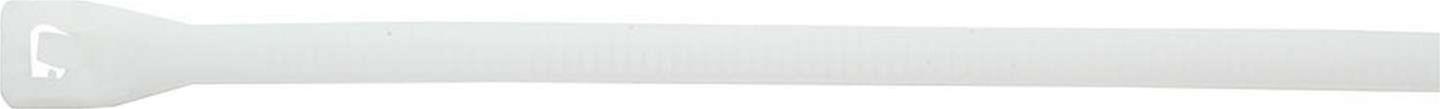 Allstar Performance Nylon Tie Wraps ALL14133 Zip Ties, Wire Ties, Nylon, Natural, 7.250 in. Length, Set of 100