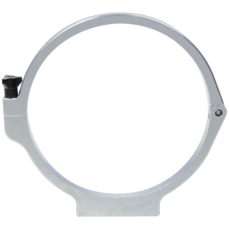 Allstar Performance Nitrous Oxide Bottle Brackets ALL14436 Brackets, Round Mount, Hinged, Aluminum, Polished, 6.90 in. Diameter, Each