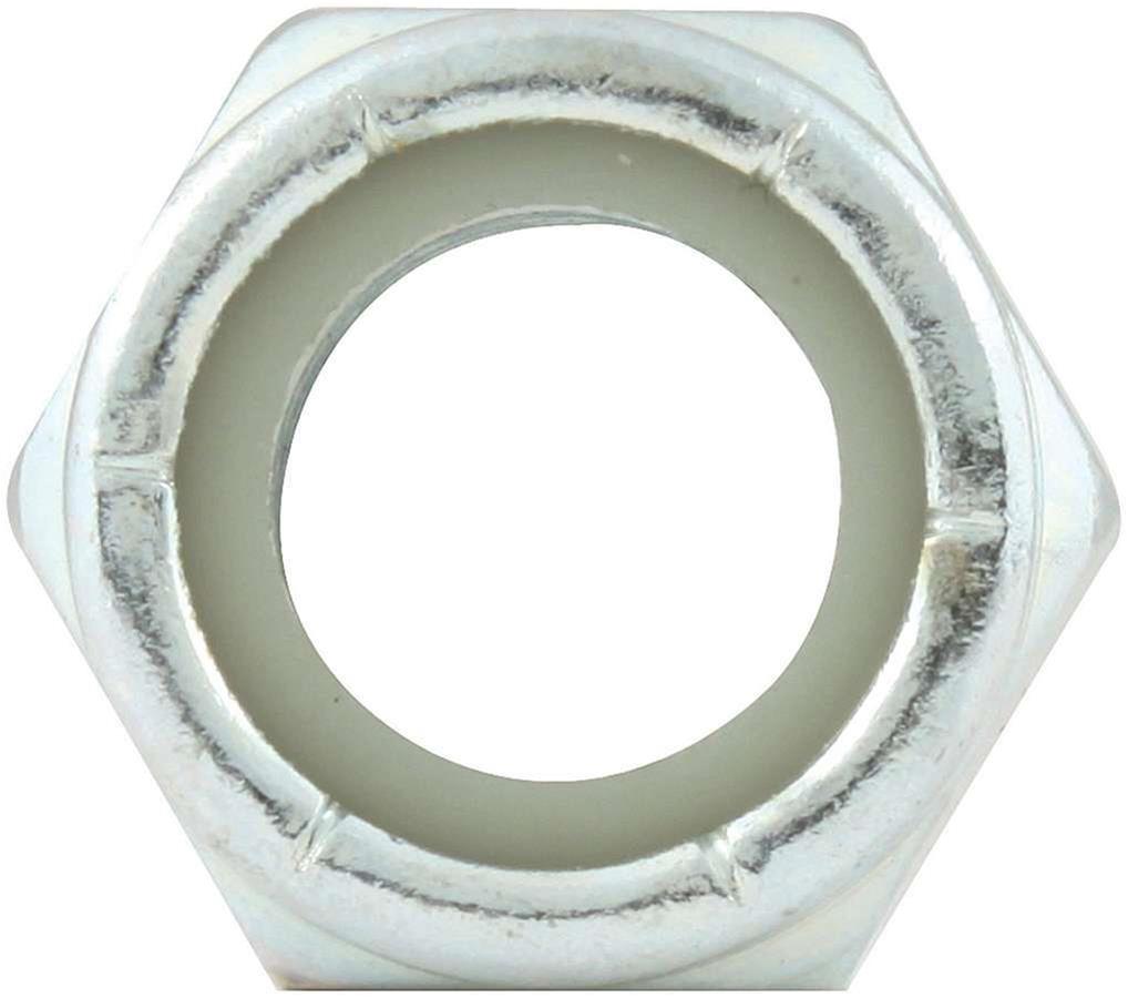 Allstar Performance Nylon Locking Hex Nuts ALL16015-10 Nuts, Hex, Steel, Zinc Plated, Insert, 5/8-11 in. Coarse Thread, Set of 10