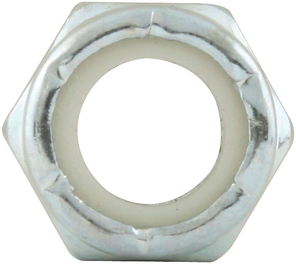 Allstar Performance Nylon Locking Hex Nuts ALL16022-10 Nuts, 3/8-16 in Threads, with Insert, Set of 10