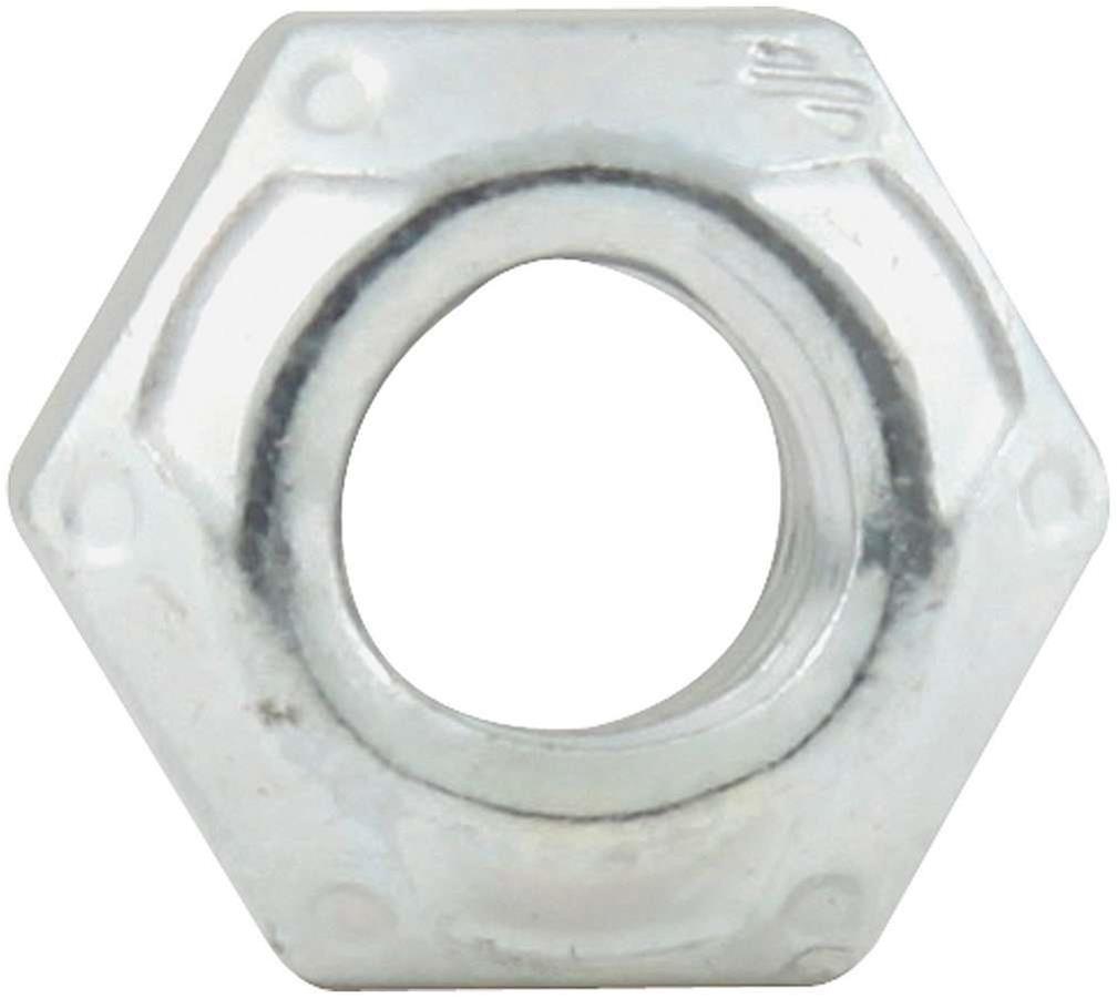 Allstar Performance Mechanical Locking Hex Nuts ALL16030-10 Nuts, Hex, Self-locking, Steel, Zinc Plated, 1/4-20 in. Coarse Thread, Set of 10