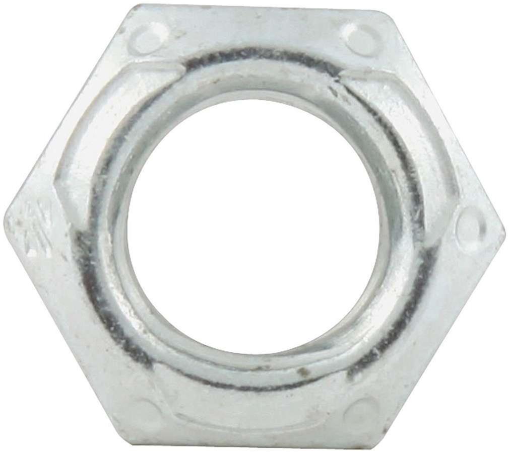 Allstar Performance Mechanical Locking Hex Nuts ALL16032-10 Nuts, Hex, Self-locking, Steel, Zinc Plated, 3/8-16 in. Coarse Thread, Set of 10
