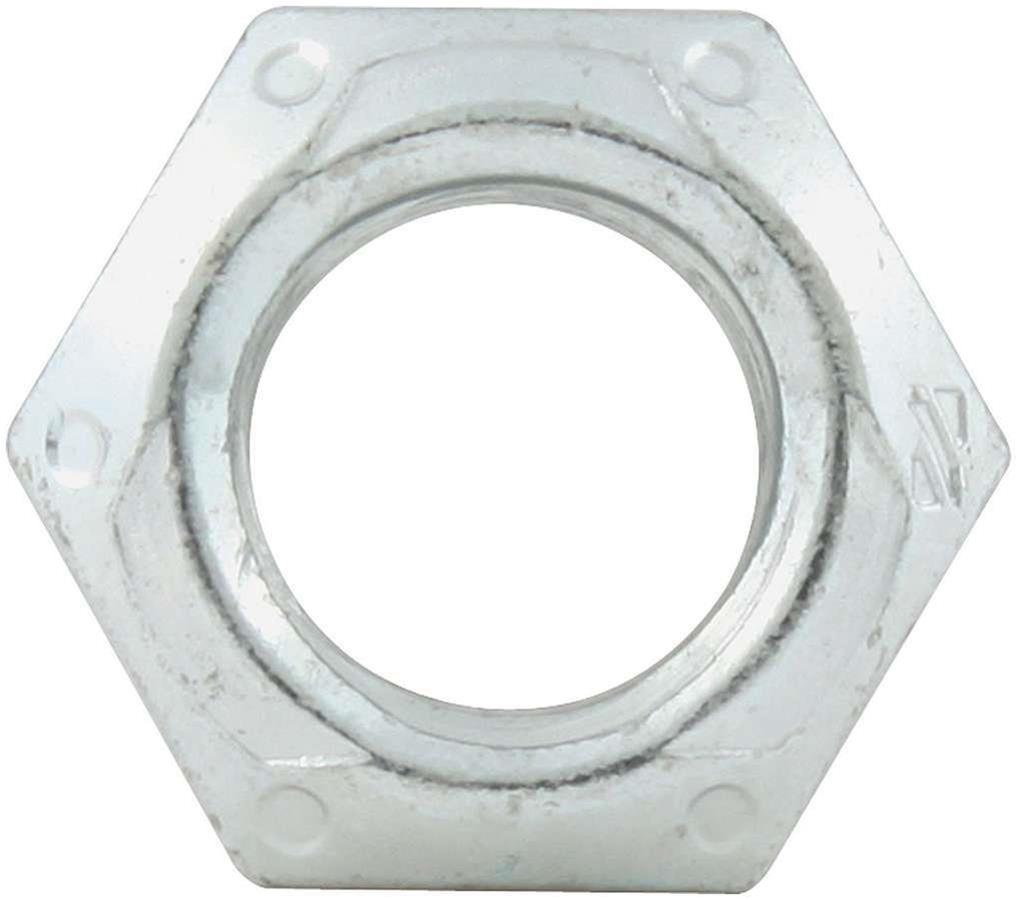 Allstar Performance Mechanical Locking Hex Nuts ALL16034-10 Nuts, Hex, Self-locking, Steel, Zinc Plated, 1/2-13 in. Coarse Thread, Set of 10