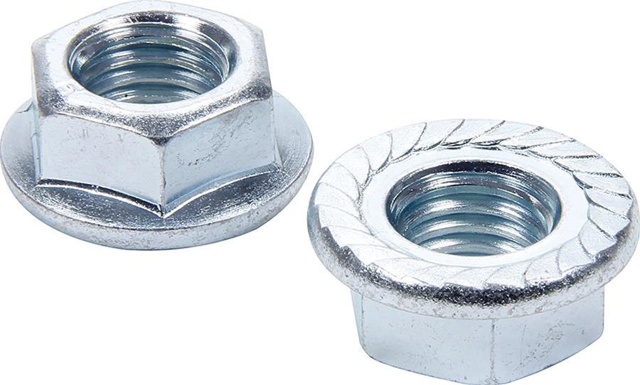 Allstar Performance Nuts ALL16045-10 serrated flange nuts, 5/8 in-11. 10-pack.
