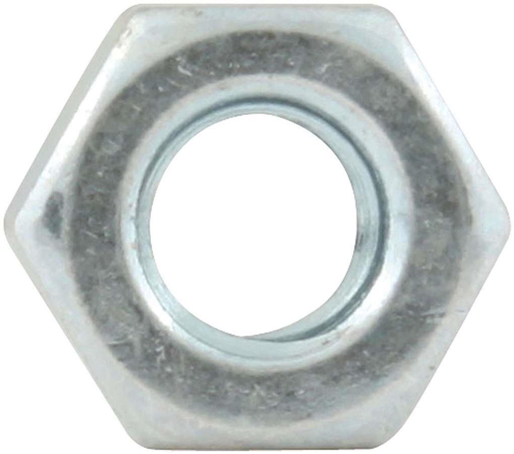 Allstar Performance Standard Hex Nuts ALL16050-10 Nuts, Hex, Steel, Zinc Plated, 1/4-28 in. Fine Thread, Set of 10