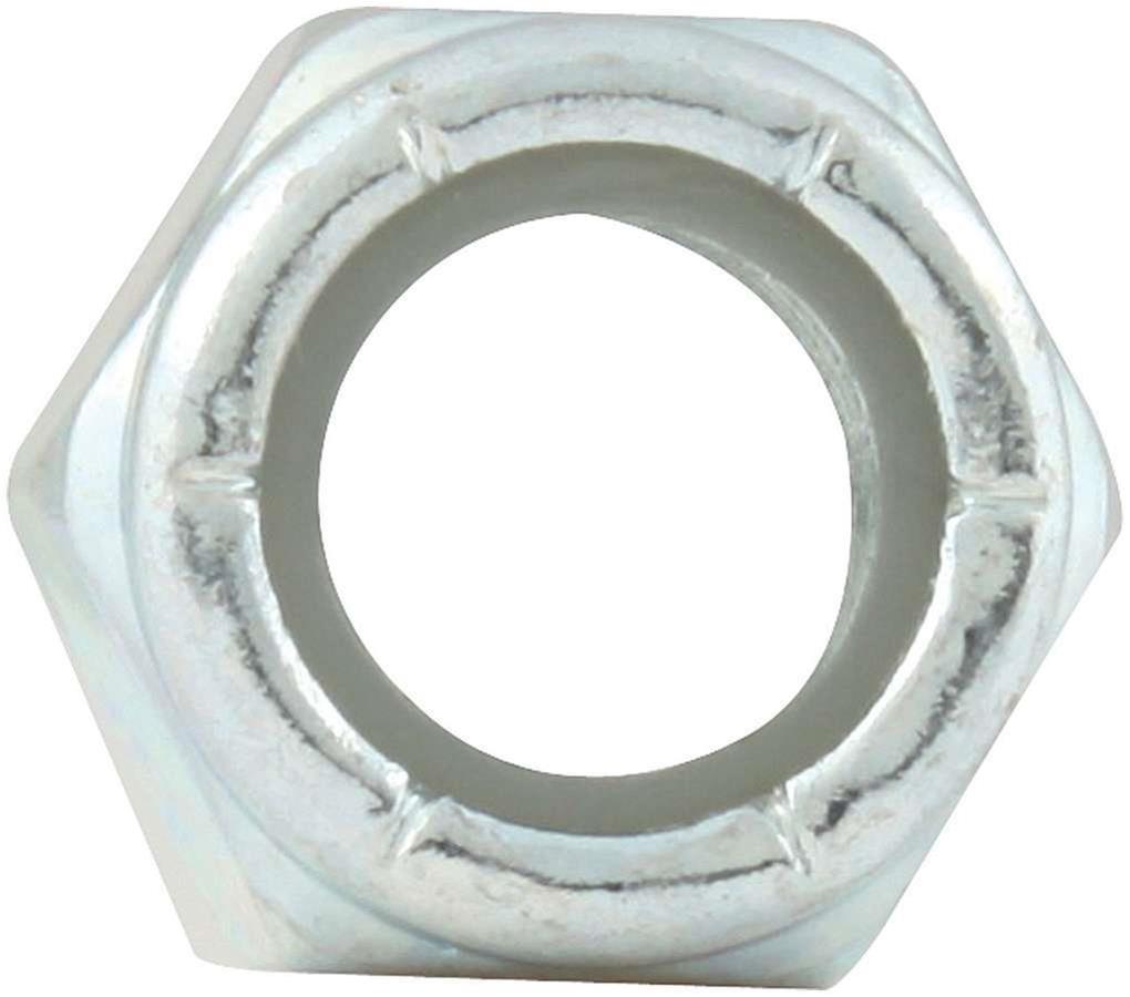 Allstar Performance Nylon Locking Hex Nuts ALL16062-10 Nuts, 3/8-24 in Threads, with Insert, Set of 10