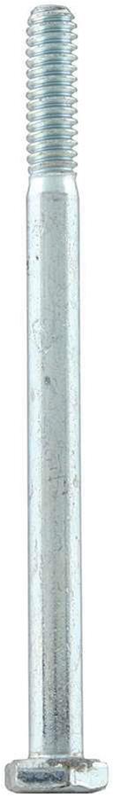 Allstar Performance Grade 5 Bolts ALL16211 Bolt, 5, Hex Head, Steel, Zinc Plated, 1/4 in.-20 Thread, 3.500 in. Underhead Length, Set of
