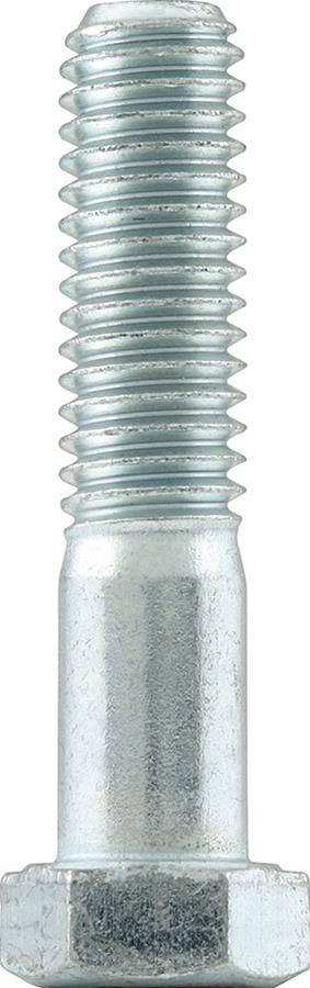 Allstar Performance Grade 5 Bolts ALL16268 Bolt, 5, Hex Head, Steel, Zinc Plated, 7/16 in.-14 Thread, 2.500 in. Underhead Length, Set of 10