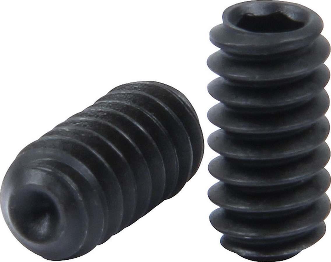 Allstar Performance Bolts and Screws ALL16902 standard cup point set screws are manufactured from alloy steel heat treated for maxim